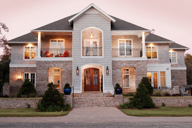 Gulf Breeze Shingle Style classico-facciata