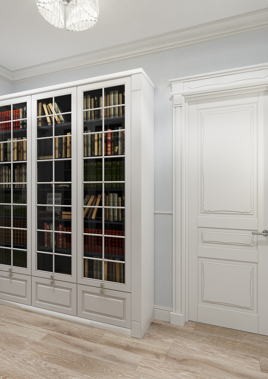 Дизайн-проект квартиры в ЖК Солнечный олимп