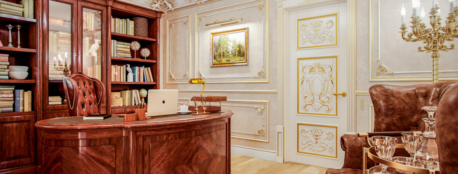 Двери Альверо в разных стилях