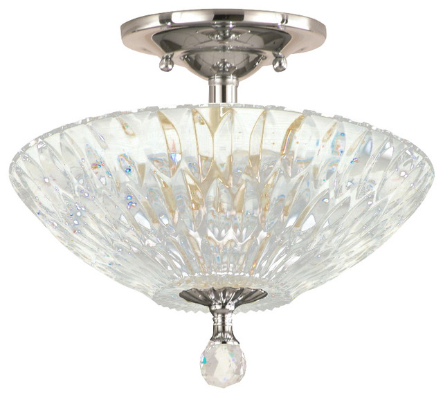 Dale Tiffany Gh60718Sn Lightwater Semi Flush Mount Transitional