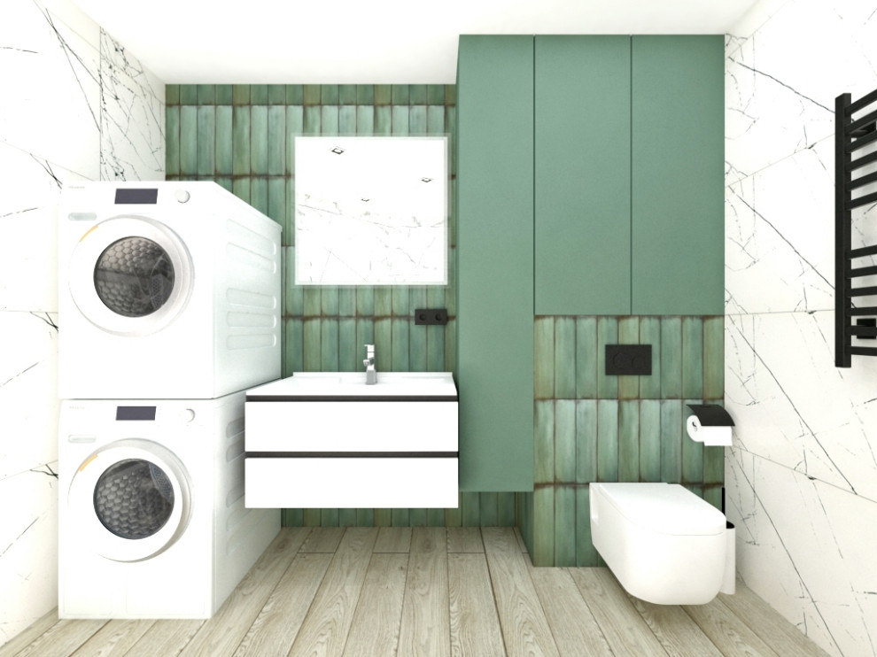 Лаконичный дизайн трехкомнатной квартиры