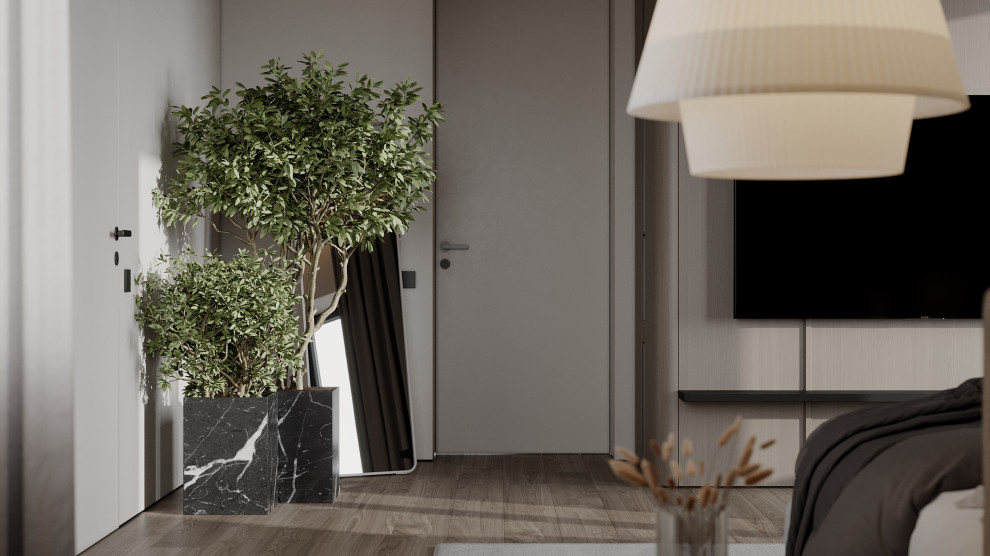 Мастер - спальня в загородном доме