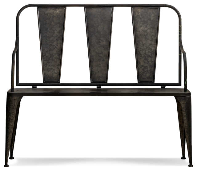 Evolution Bench, Black - Industrial - Accent And Storage Benches - by ...