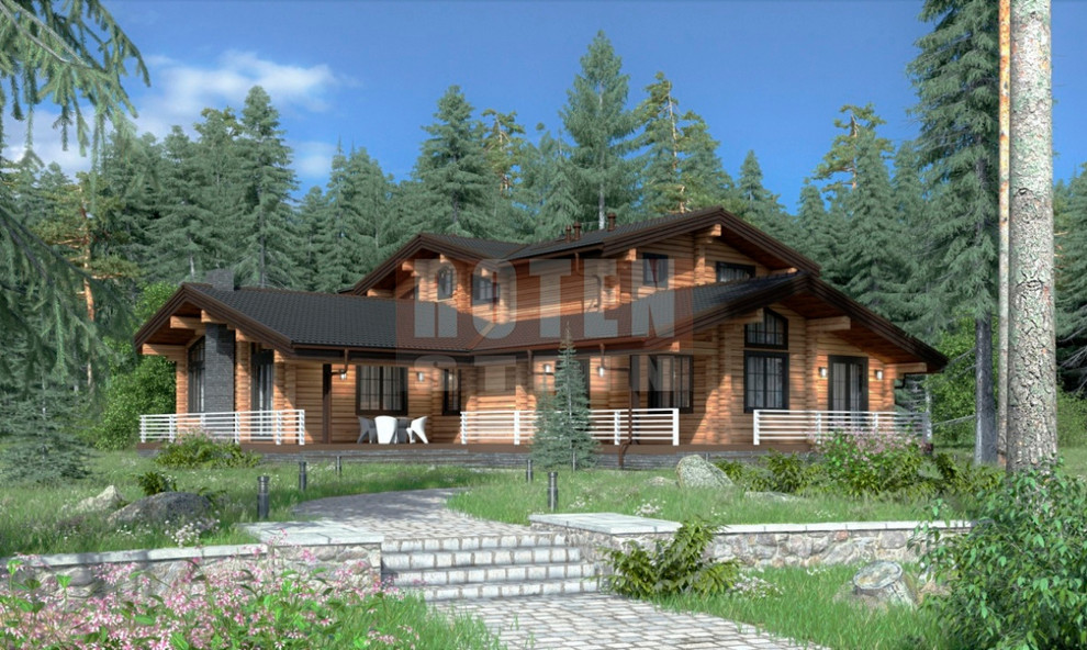 Дом в Княжьем озере 395 кв м