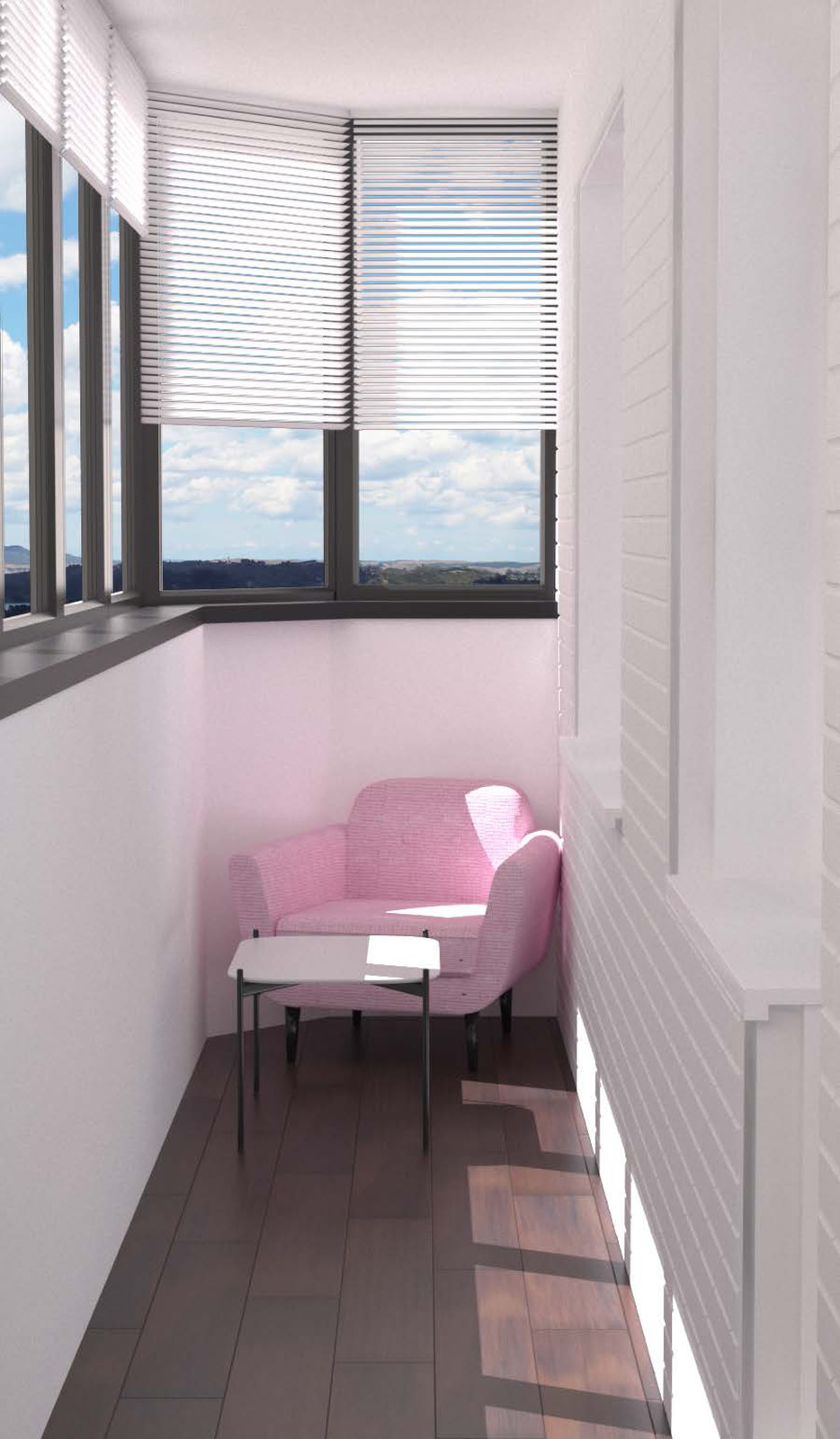 Дизайн интерьера с минимальным набором систем хранения