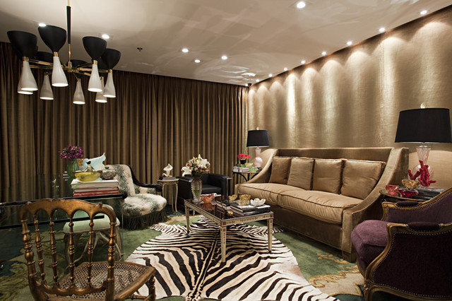 Studio Marcelo Brito contemporary-living-room
