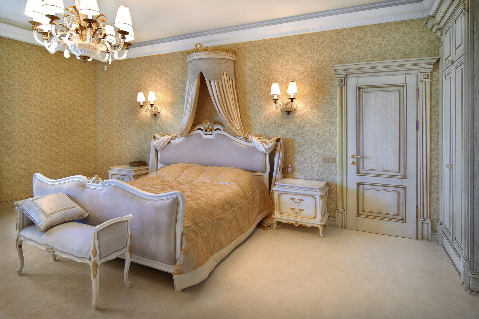 Элитные столярные изделия из дуба для дома в классическом стиле