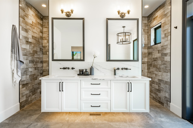 Transitional Bathroom fusion-bathroom