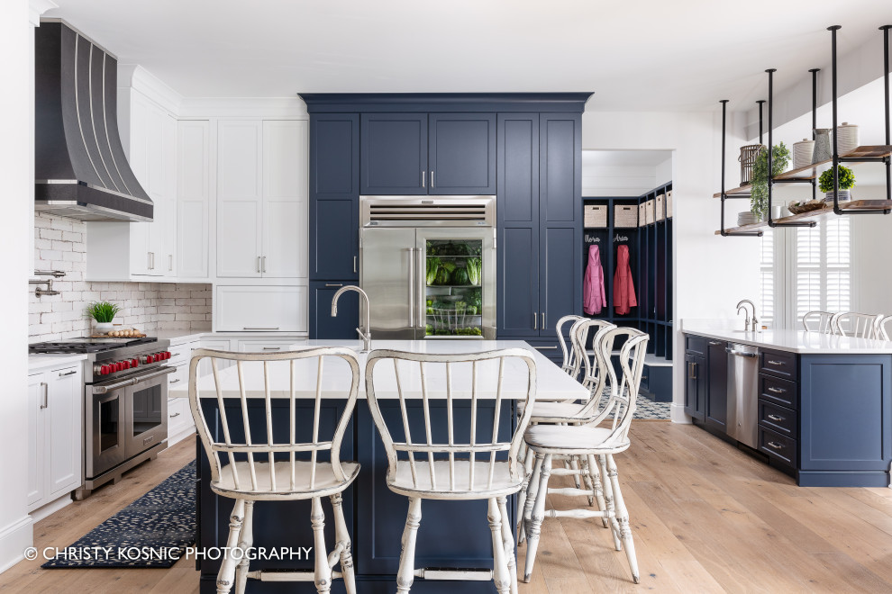 Transitional home design photo in DC Metro