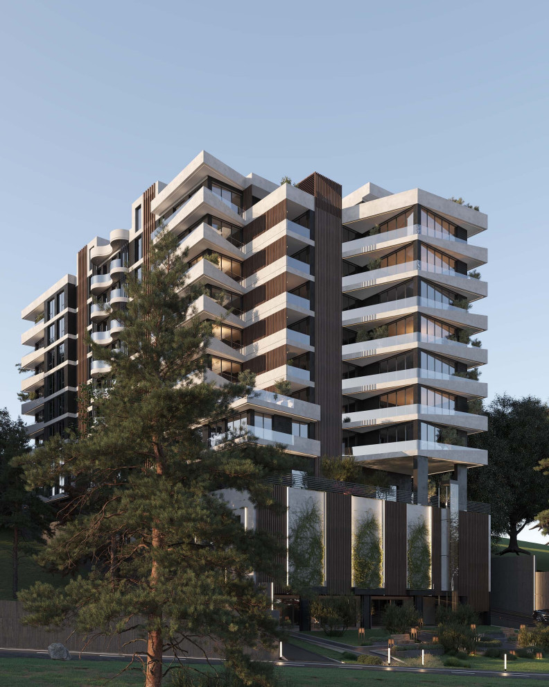 Modern Style Residential Building