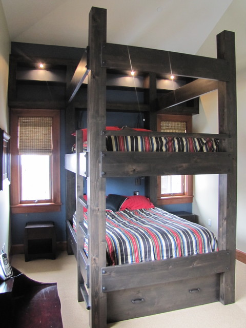 Queen Loft Bed, Furniture Of America Williams Twin Xl Over Queen Bunk Bed