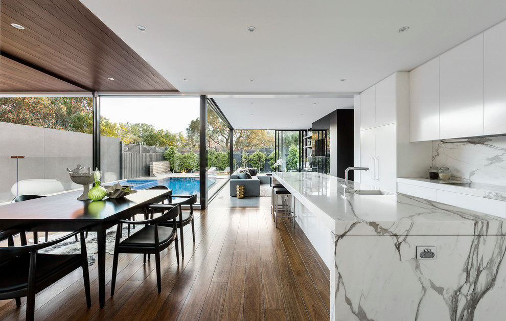 Inspiration for a contemporary home in Melbourne.