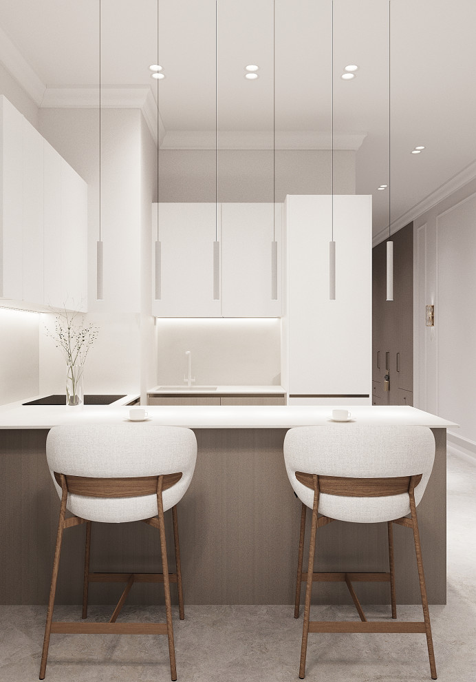 Квартира 70 м кв в неоклассическом стиле