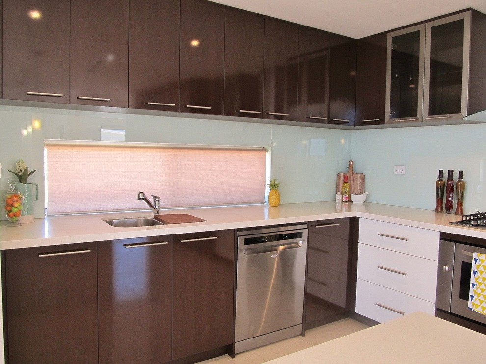 This is an example of a beach style kitchen in Perth.