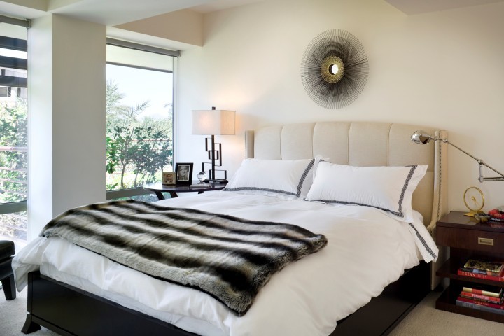 Inspiration for a contemporary bedroom in Phoenix.