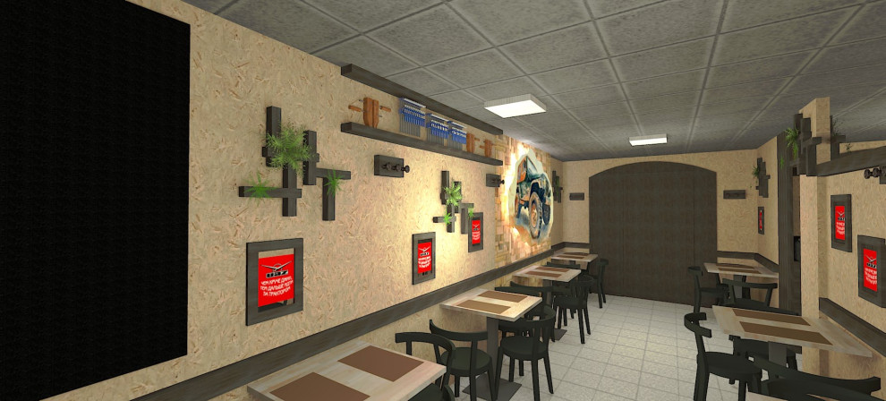 Дизайн кафе