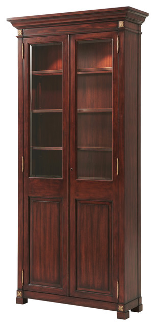 The Narrow Cabinet Traditional China Cabinets And Hutches By
