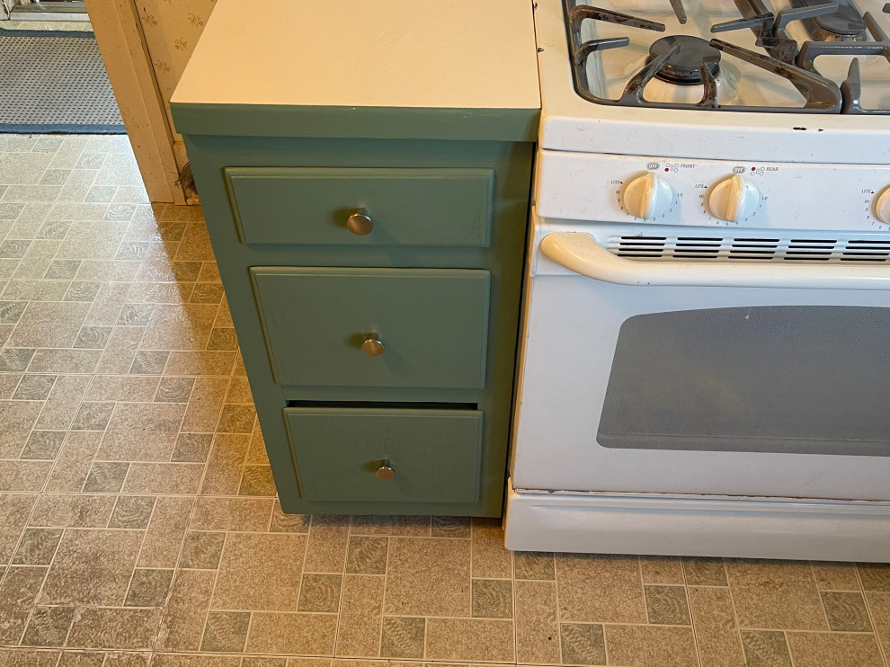 Morristown | Refurbished Kitchen Cabinets With New Paint