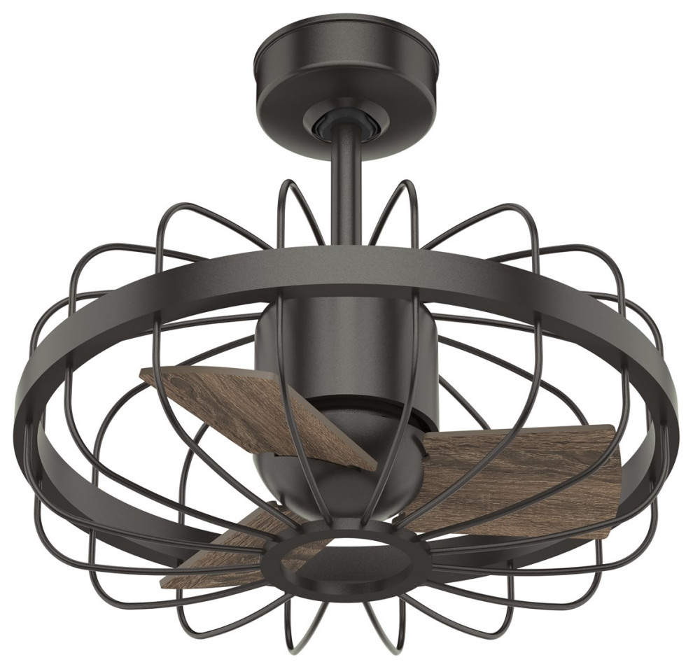 Hunter Roswell 16" Ceiling Fan 50797 Noble Bronze Transitional