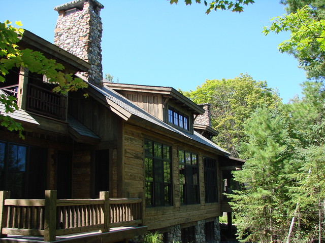 Timber Frame Projects (2) rustik-fasad