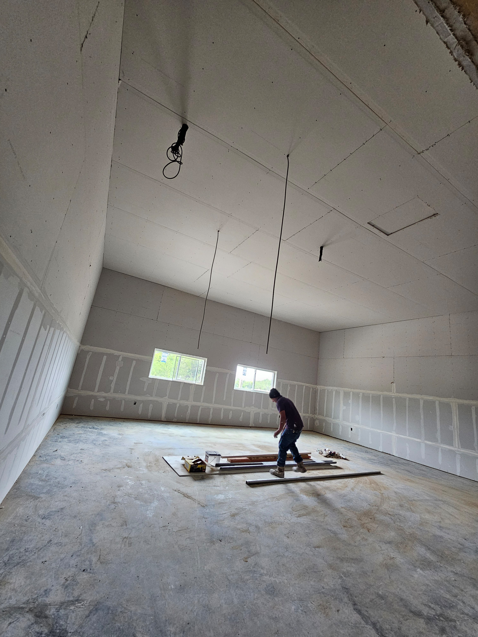 Commercial drywall