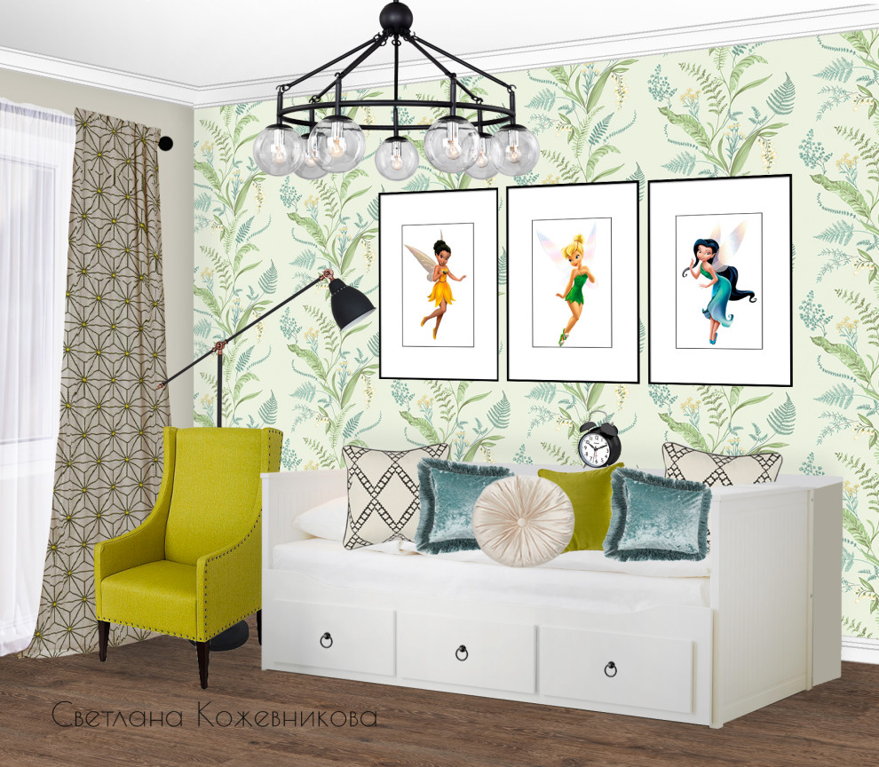 Детская комната для девочки 11 лет