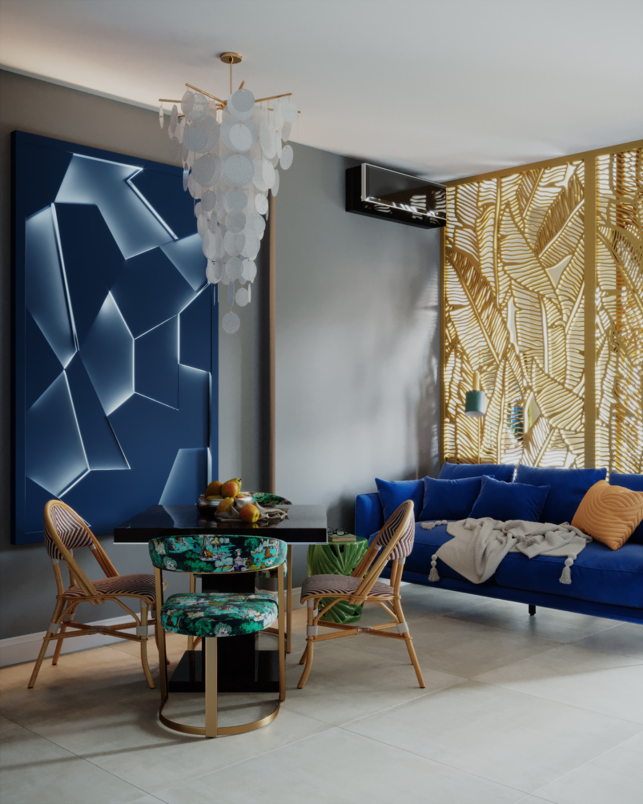 Дизайн интерьера квартиры в китайском стиле для инвалида-колясочника