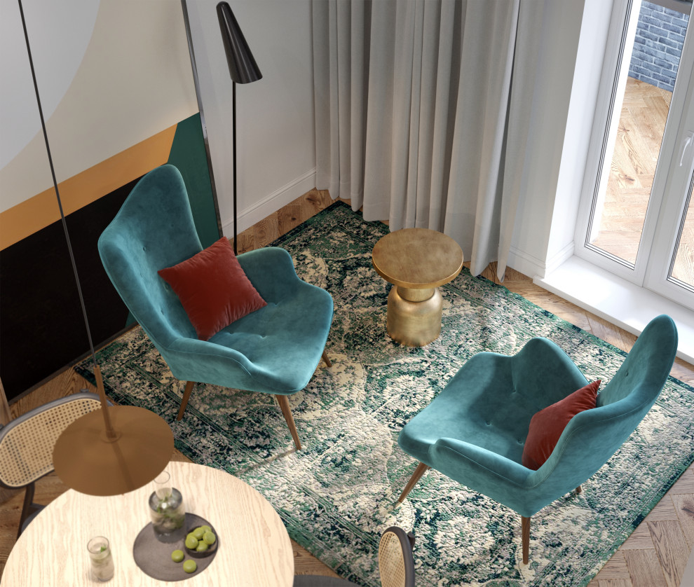 Интерьер квартиры для молодой девушки