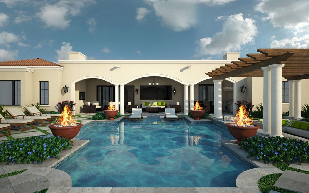 Pool - transitional pool idea in Phoenix
