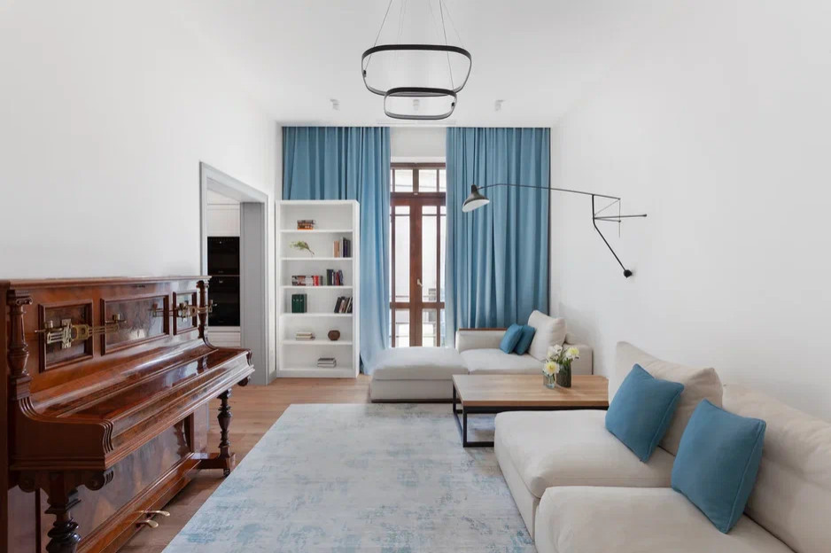 Квартира в тёплых тонах