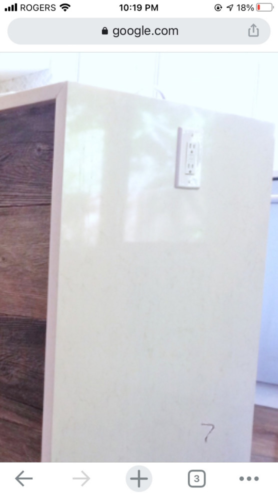 plug receptacle for island waterfall?