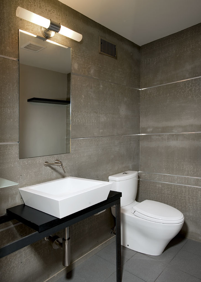 Design ideas for a contemporary bathroom in DC Metro.