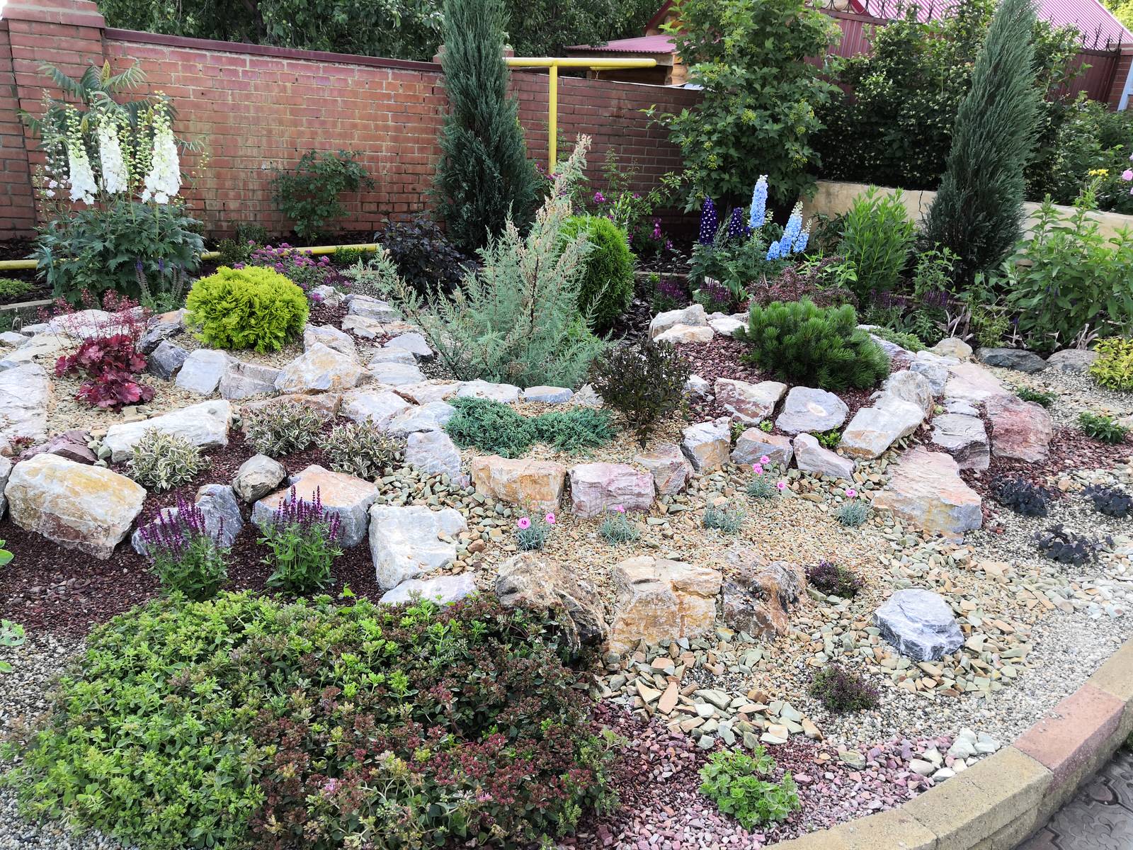 Рокарий для коллекции растений