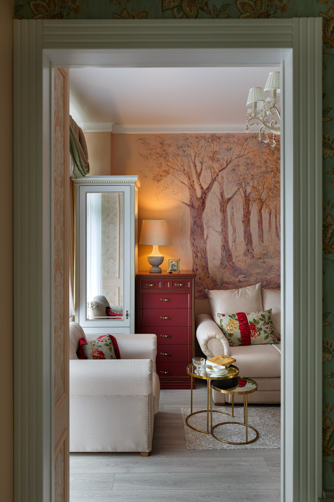 Роспись в технике сграффито в проекте студии Подольской Ольги