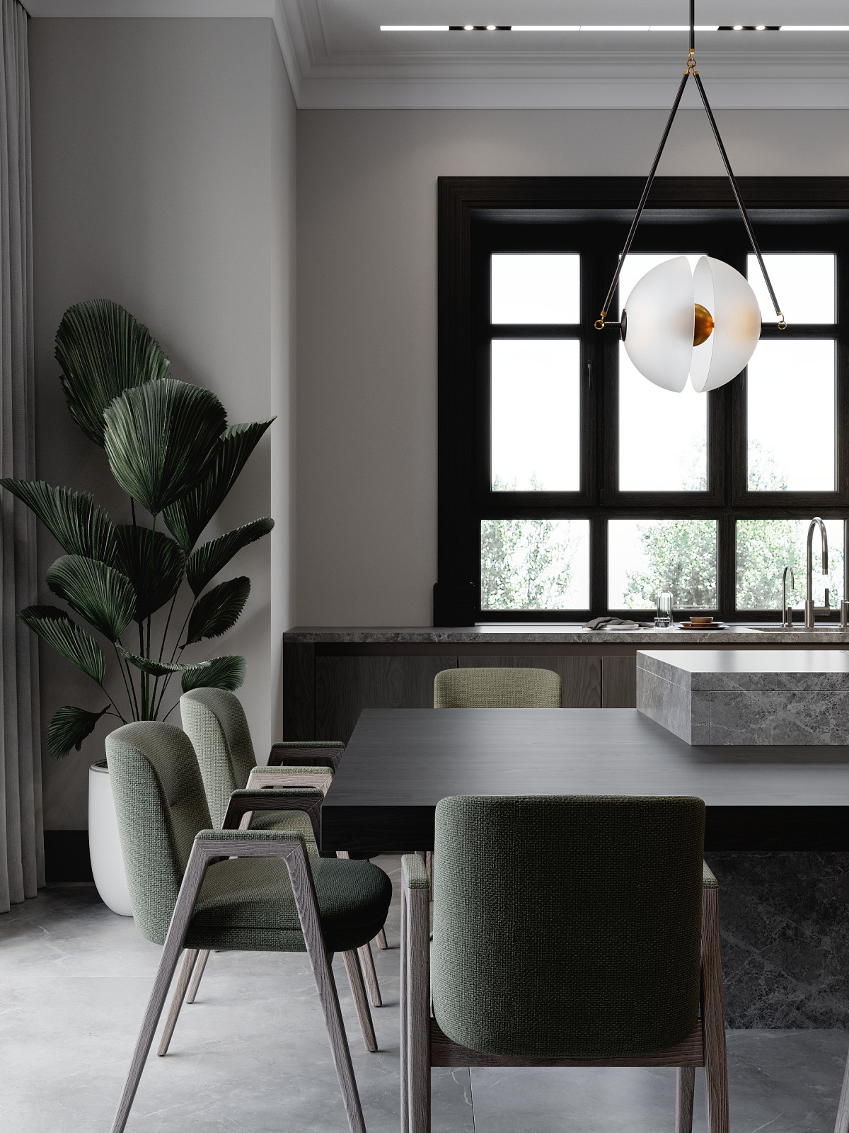 Загородный дом в пос. Монтевиль – 920 кв.м.