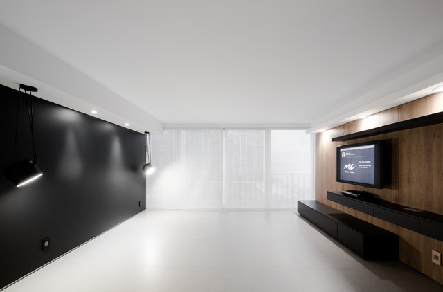 Mecsay Residence moderno-camera-da-letto