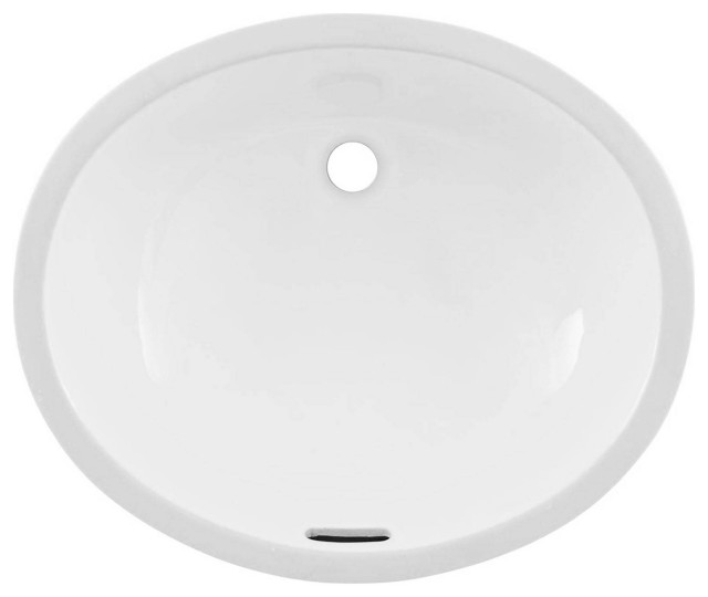 TOTO LT56901 Bathroom Sink, Undermount, Oval Bowl Contemporary