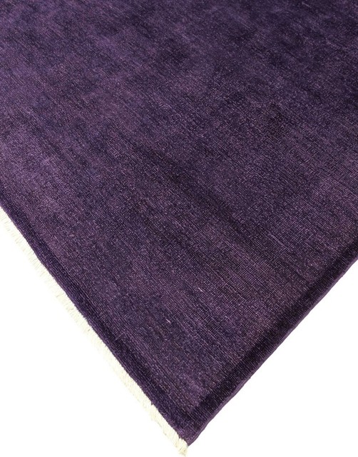 Blue Overdyed Rug Rectangle 8 10 X11 7