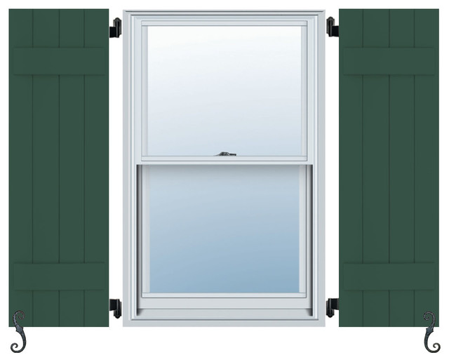 Atlantic Classic 2Batten, Board and Batten Shutters, Set of 2