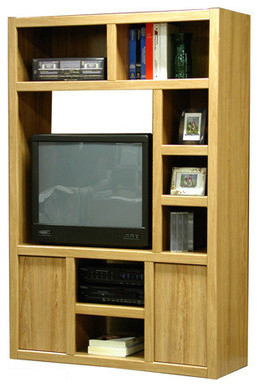 72" Wall Unit With Open, Closed, And Adjustable Storage