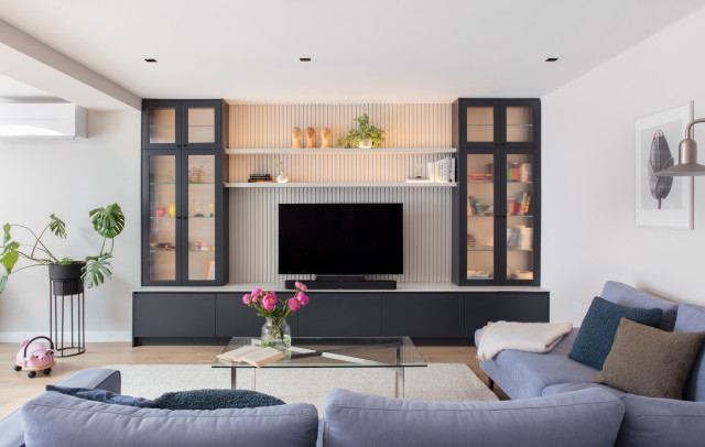 Solstice House contemporary-vardagsrum
