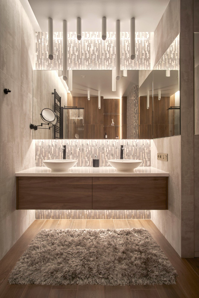 Ванная комната 8,5 кв.м. 2022 г. Фотографии.