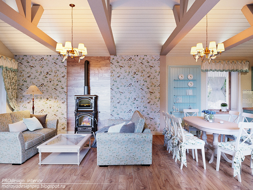 Интерьер котттеджа.
