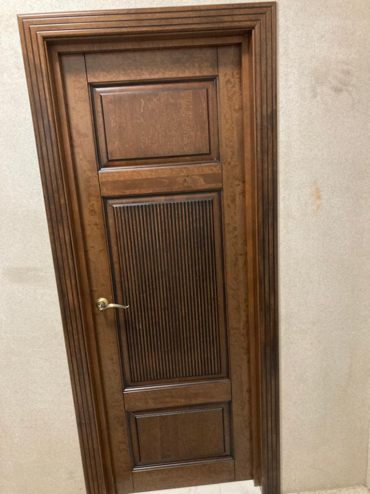 Двери из массива (фото работ с нескольких объектов)