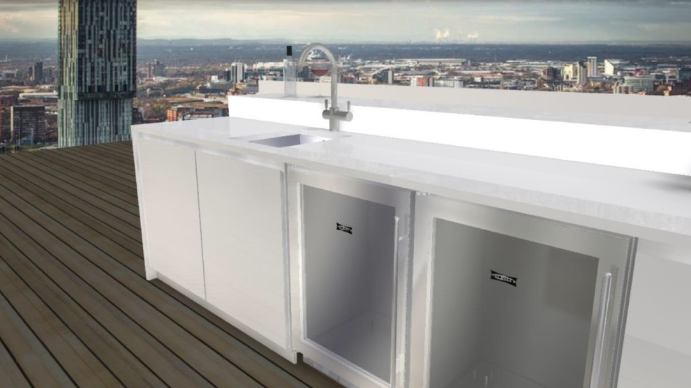 Luxurious Penthouse with Roof Terrace, Manchester