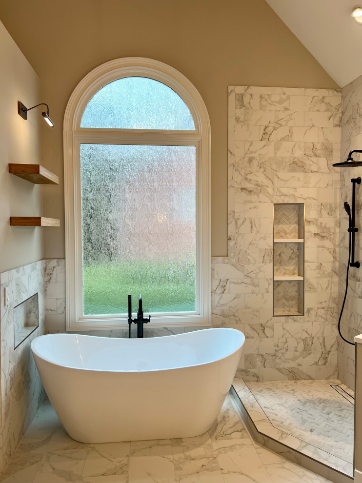 Master Bathroom and Closet Renovation in Alpharetta Bathroom