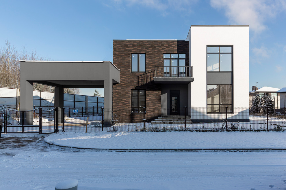 Жилой дом в стиле минимализм