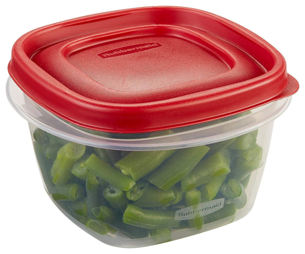 Rubbermaid Easy Find Lids Food Storage Container, 2 Cup, Racer Red 1777085  - Food Storage Containers - by The Home Cache | Houzz