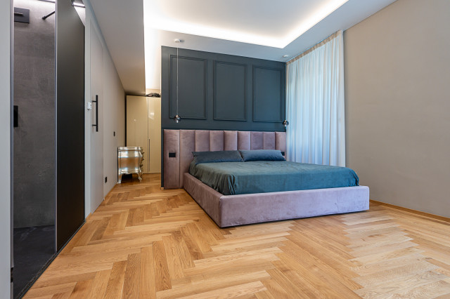 Residenza privata moderno-dormitorio