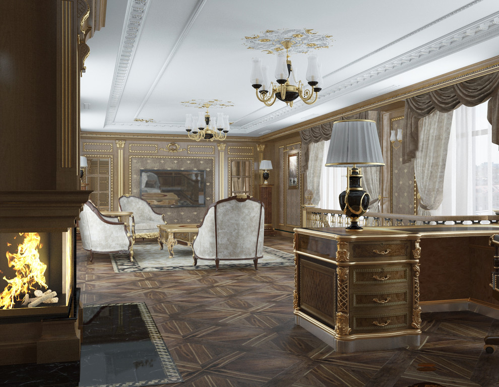 Кабинет в пентхаусе 3